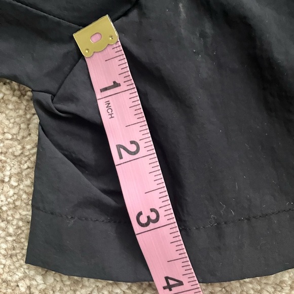 BDG Black Nylon Athletic Shorts with White Trim Size Medium NWT - Picture 5 of 7